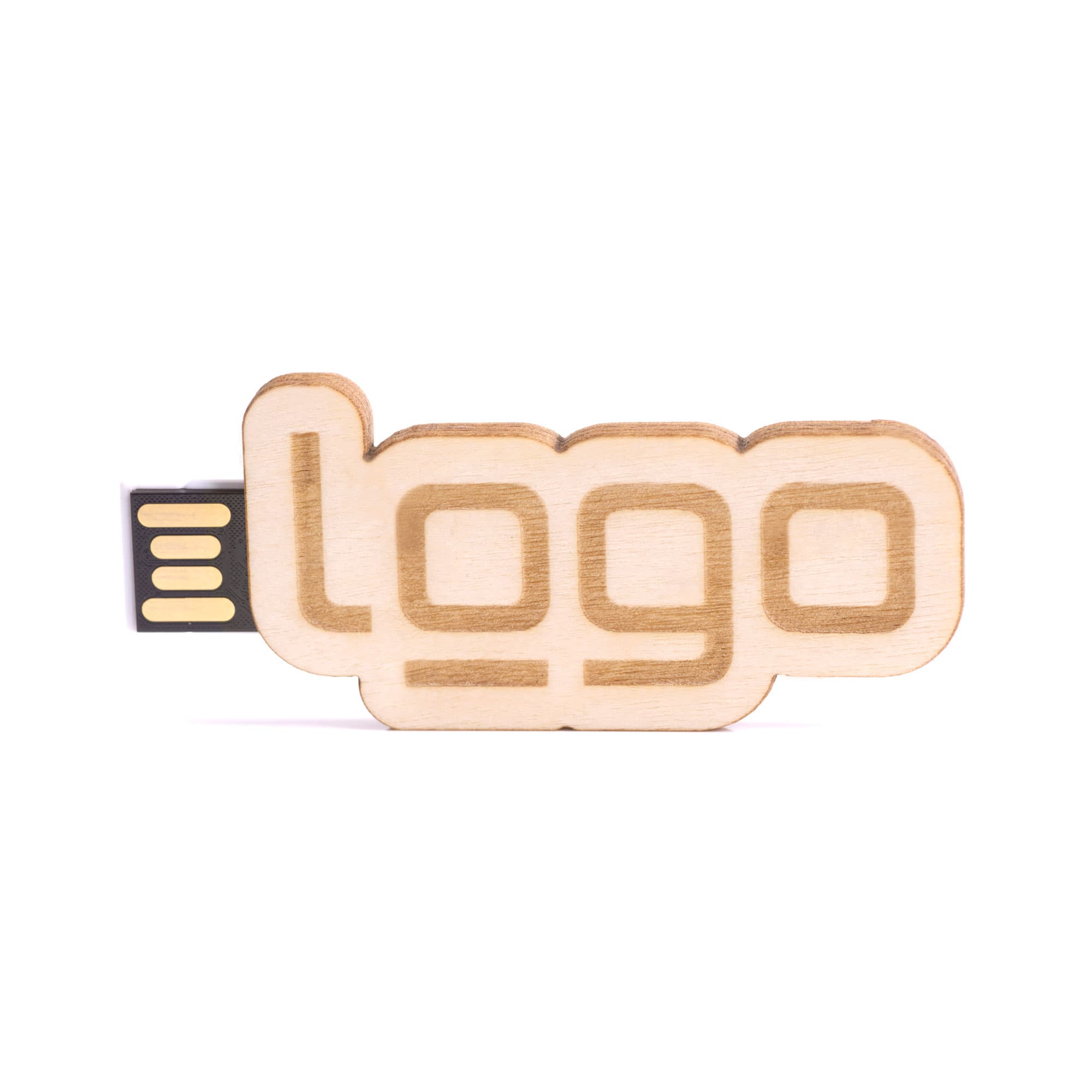 USB Stick Eigendesign 2D (Holz), Bild 2