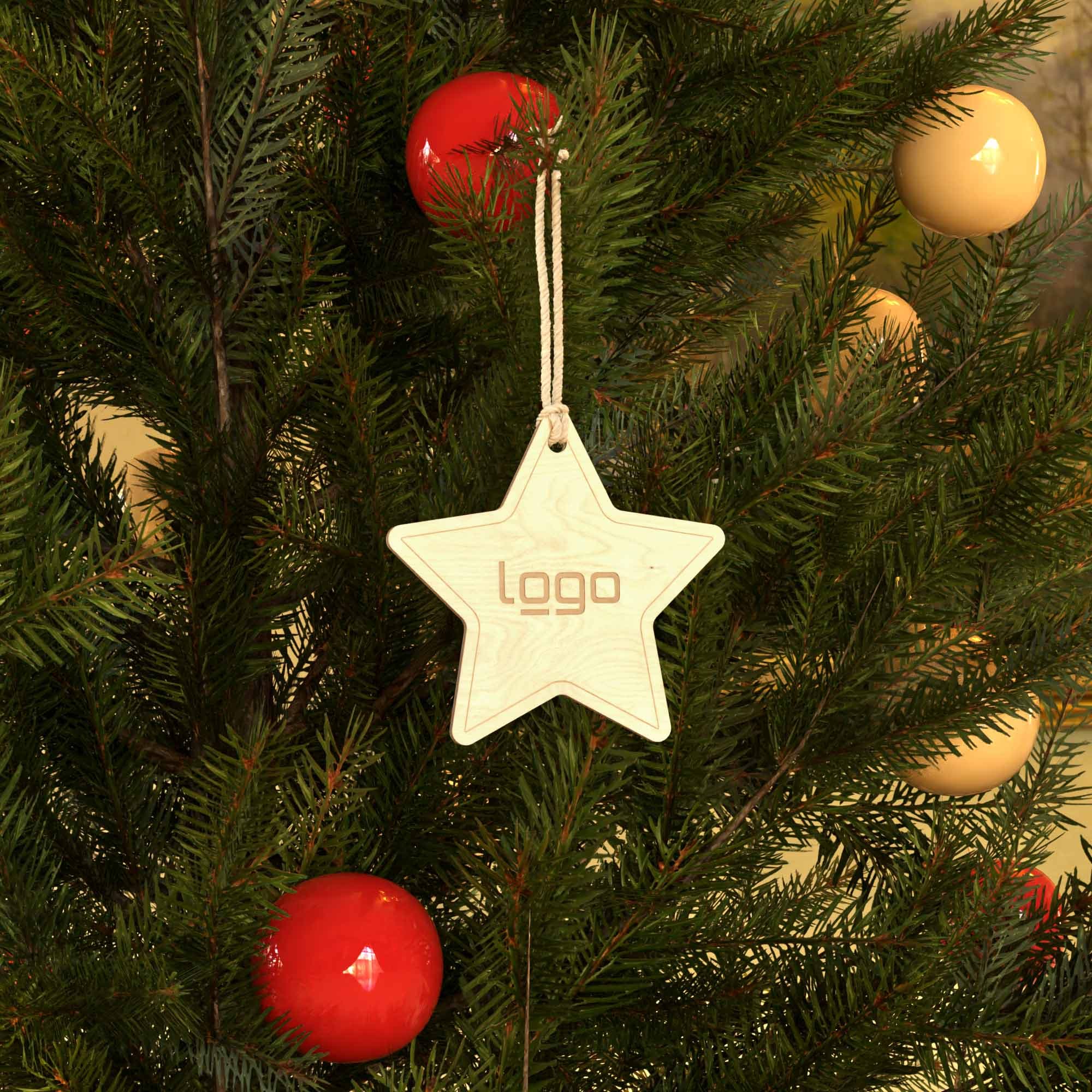 Weihnachtsbaumanhänger Stern, Bild 2