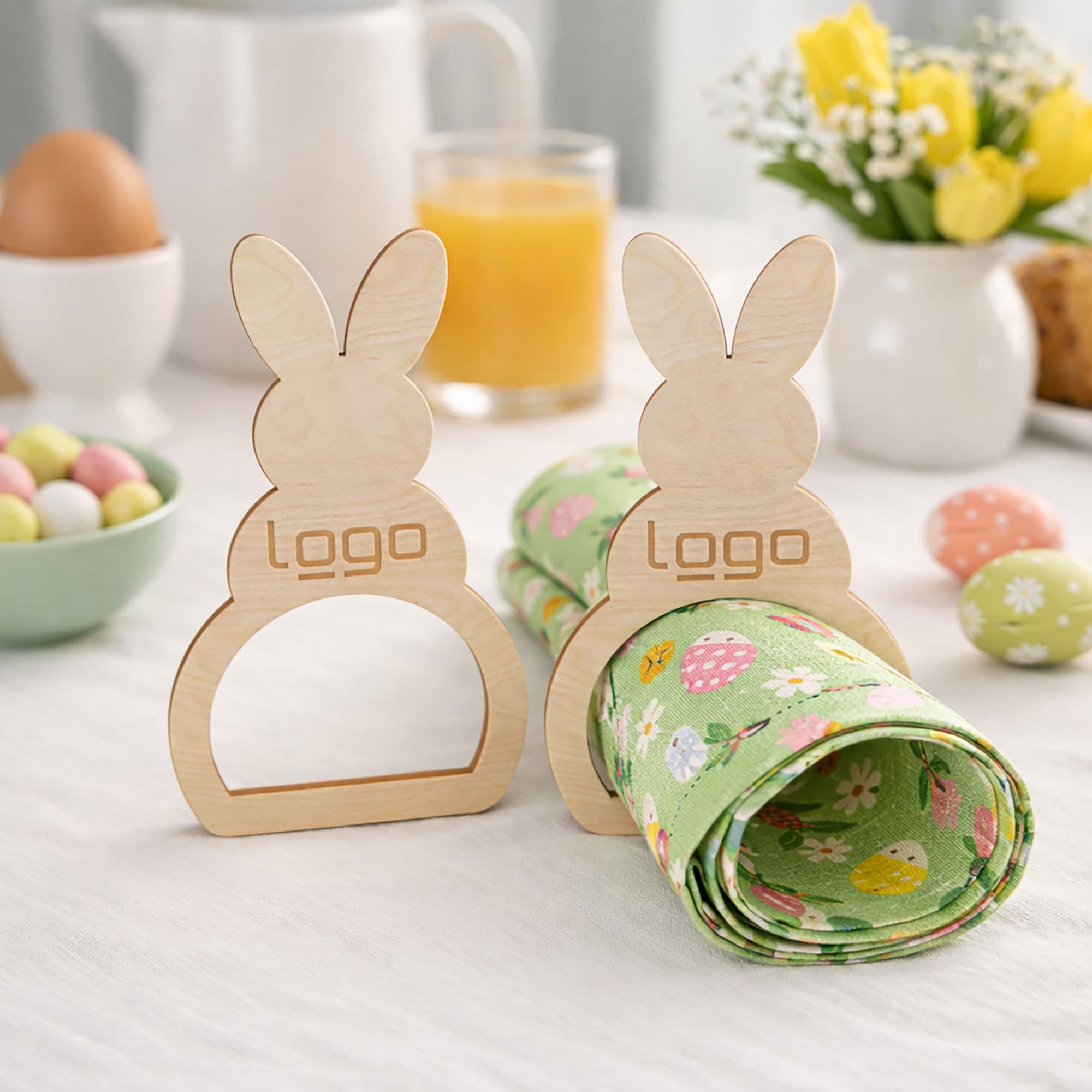 Serviettenring "Osterhase" 4-er Set, Bild 3