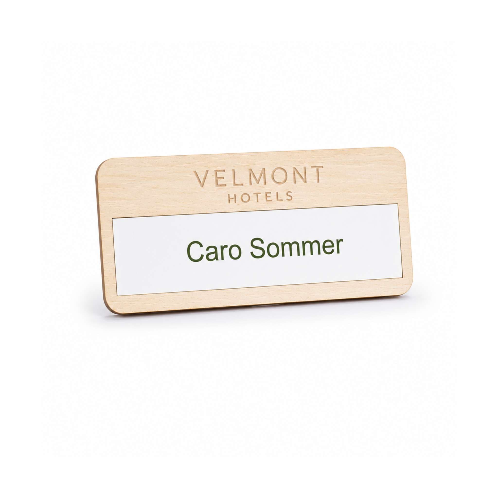 Namensschild Timbertag (FSC® zertifiziert) - Bild 1